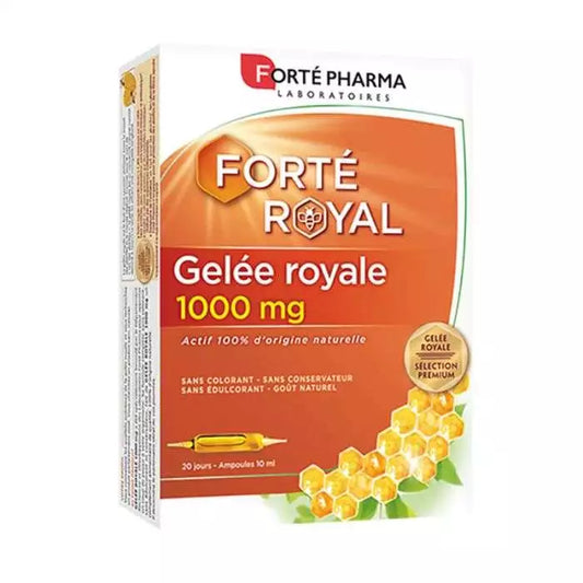 FORTE PHARMA FORTÉ ROYAL GELÉE ROYALE BIO 1000 MG AMPOULES